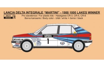 Transkit – Lancia Delta HF Integrale „Martini“ - 1988 1000 Lakes winner - Alen 1/24 "LIMITED"